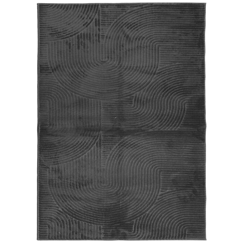vidaXL Koberec IZA krátky vlas škandinávsky vzhľad antracit 200x280 cm