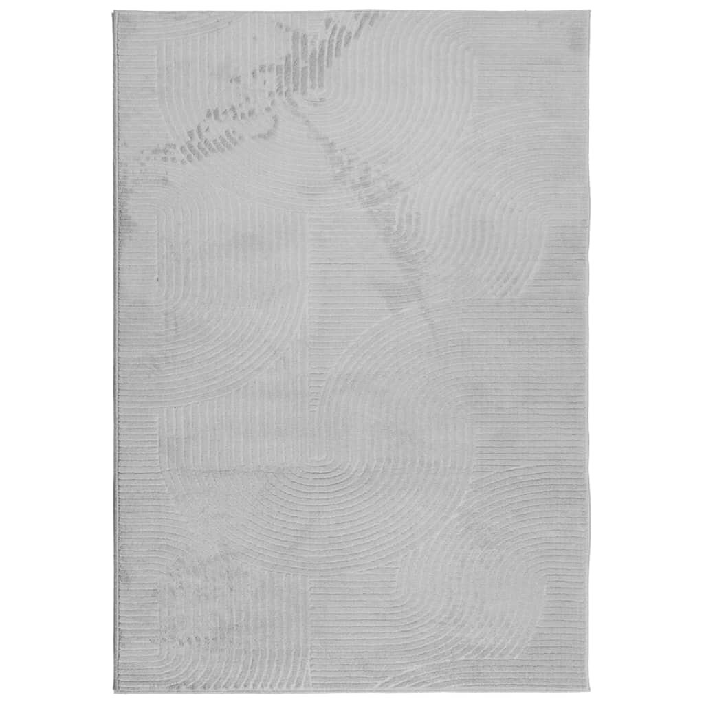 vidaXL Koberec IZA krátky vlas škandinávsky vzhľad sivý 120x170 cm