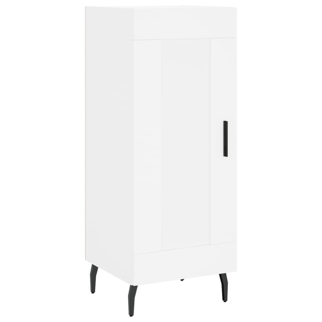 vidaXL Komoda biela 345x34x90 cm spracované drevo