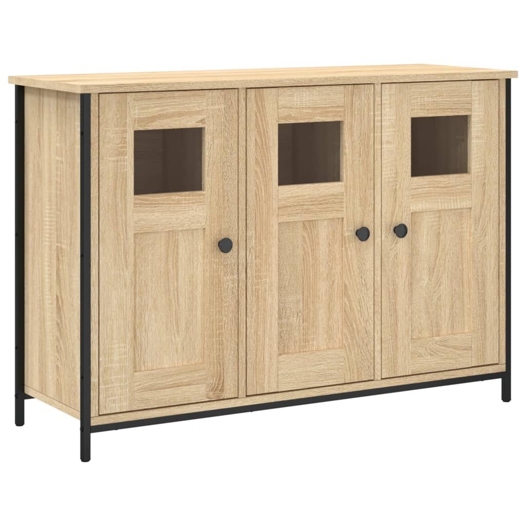 vidaXL Komoda dub sonoma 100x35x70 cm kompozitné drevo