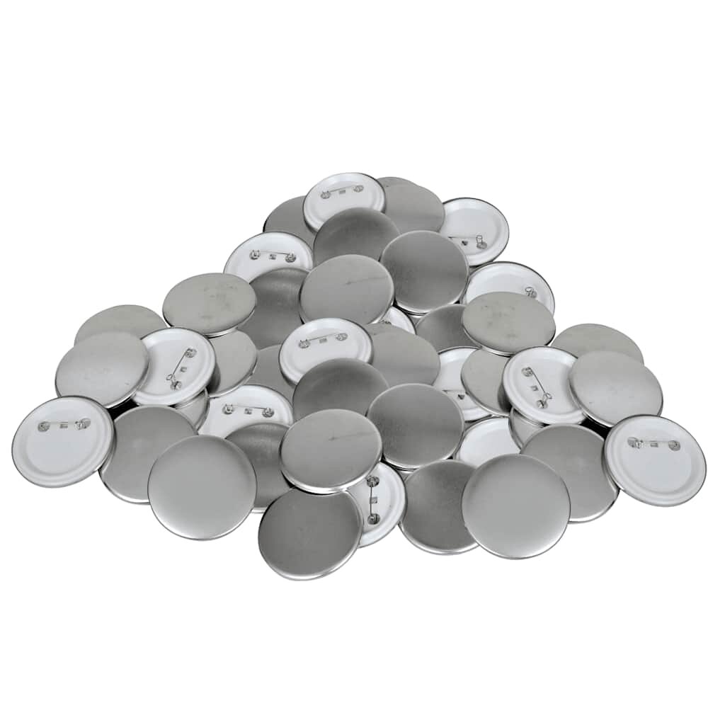 vidaXL Komponenty na výrobu odznakov 500 ks 44 mm