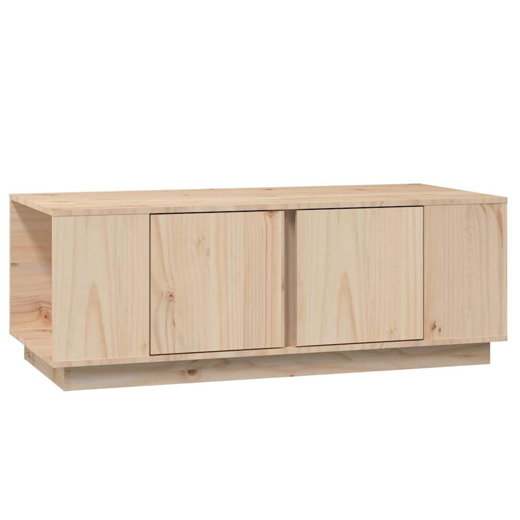 vidaXL Konferenčný stolík 110x50x40 cm borovicový masív