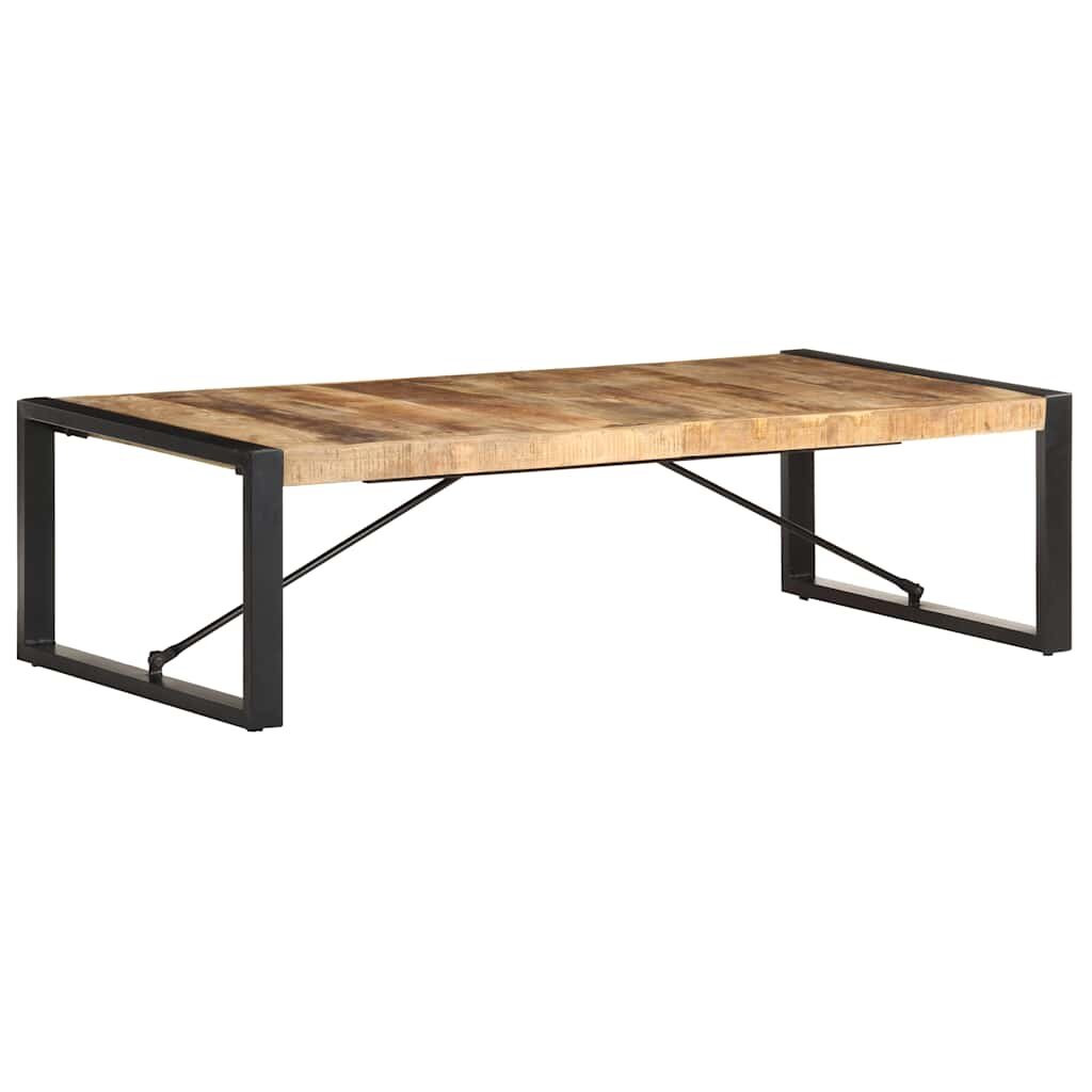 vidaXL Konferenčný stolík 140x70x40 cm surové mangové drevo