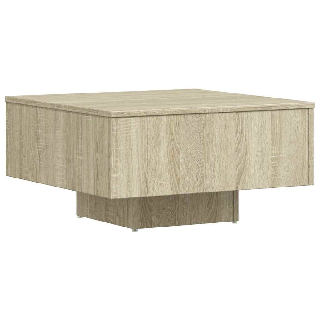 vidaXL Konferenčný stolík dub sonoma 60x60x315 cm kompozitné drevo