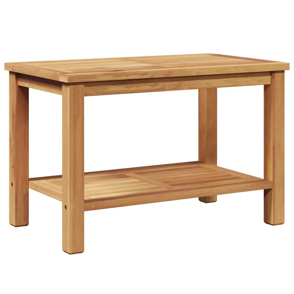 vidaXL Konferenčný stolík Hnedá 70 x 40 x 45 cm Husté teakové drevo