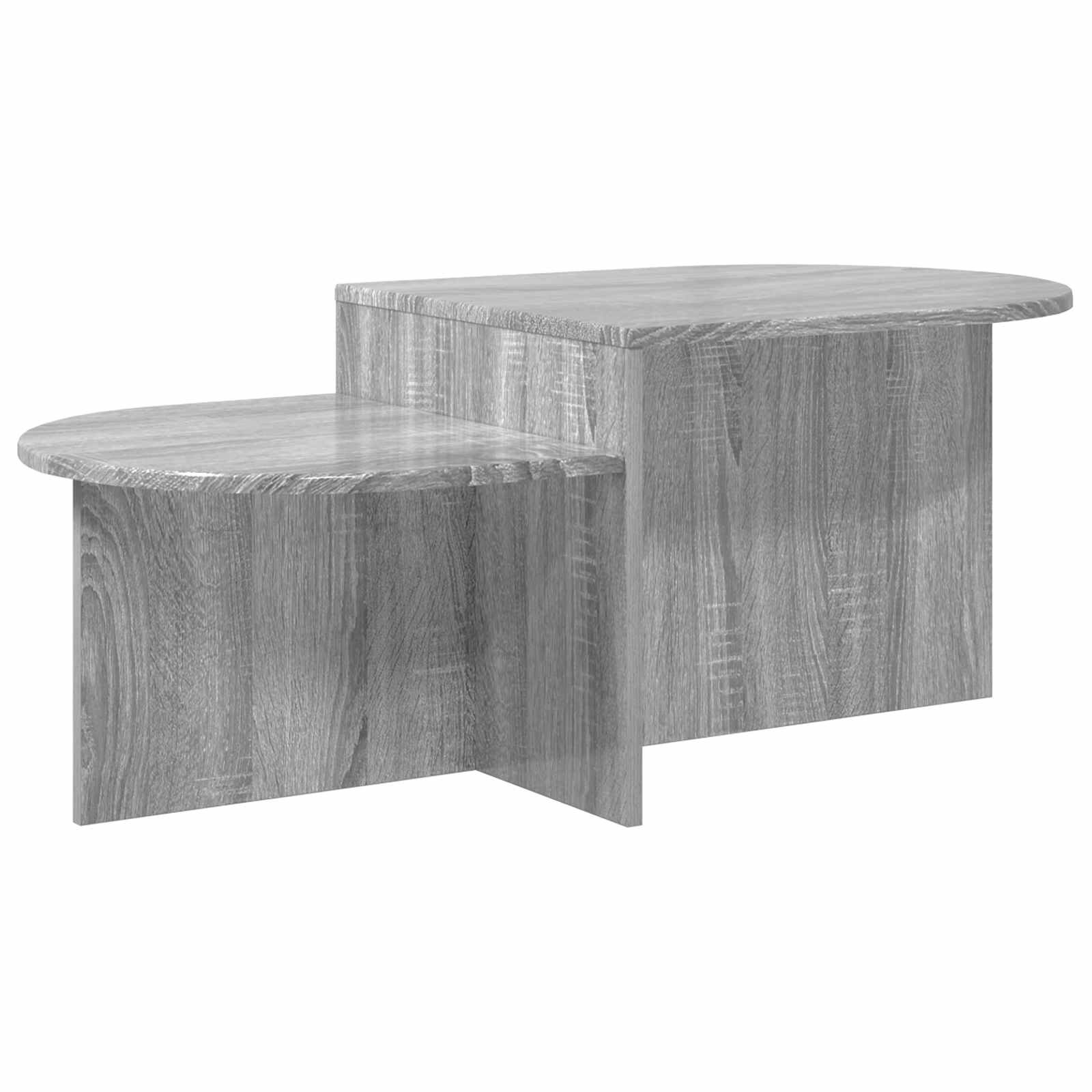 vidaXL Konferenčný stolík Sivá sonoma 100 x 50 x 40 cm