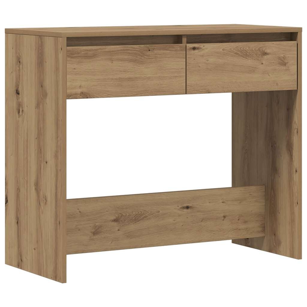 vidaXL Konzolový stolík dub artisan 89x41x765 cm kompozitné drevo