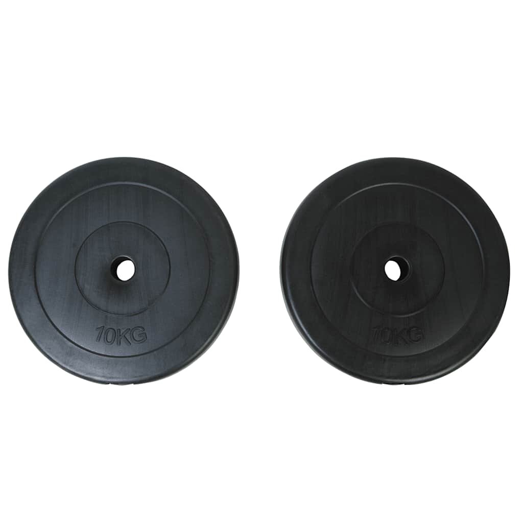 vidaXL Kotúče 2x10kg