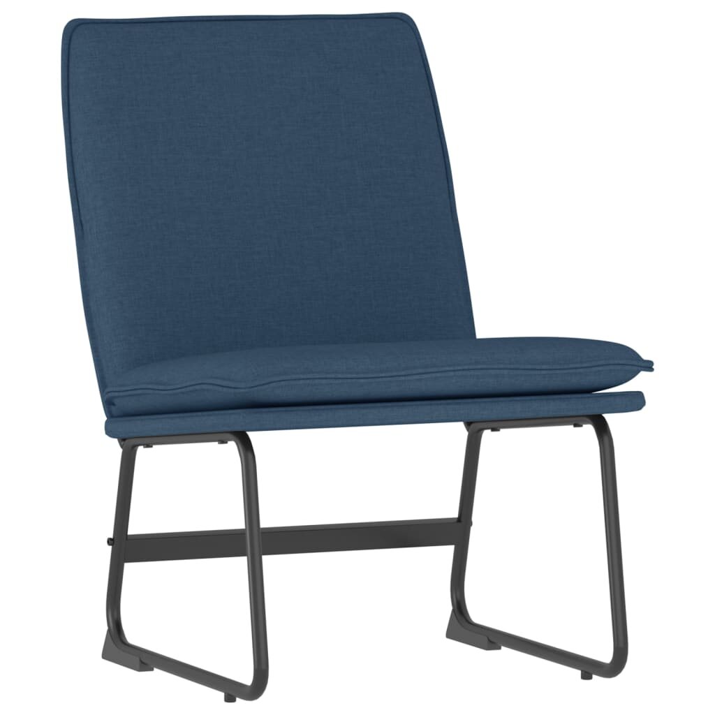 vidaXL Kreslo modré 52x75x76 cm látka