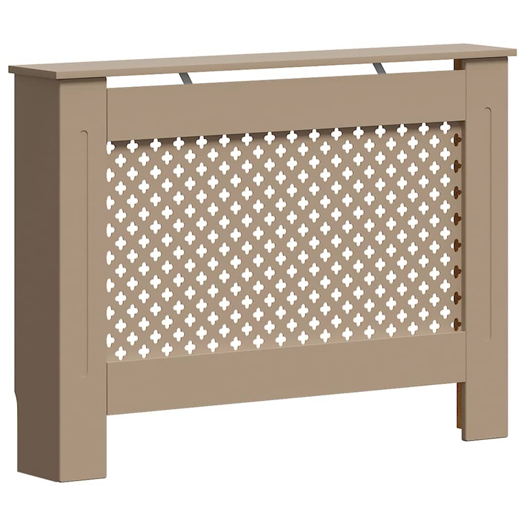 vidaXL Kryt na radiátor 112x19x815 cm MDF
