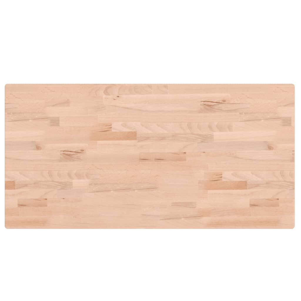 vidaXL Kúpeľňová doska 100x50x25 cm masívny buk