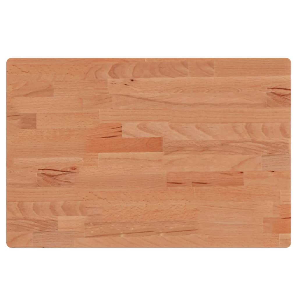 vidaXL Kúpeľňová doska 60x40x15 cm masívny buk
