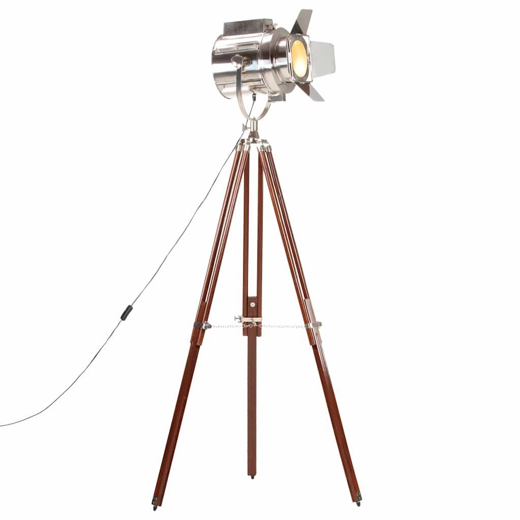vidaXL Lampa na statíve mangový masív 180 cm