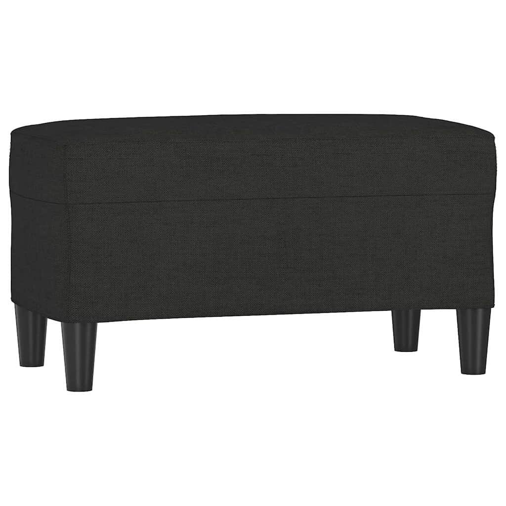 vidaXL Lavica čierna 70x35x41 cm látka