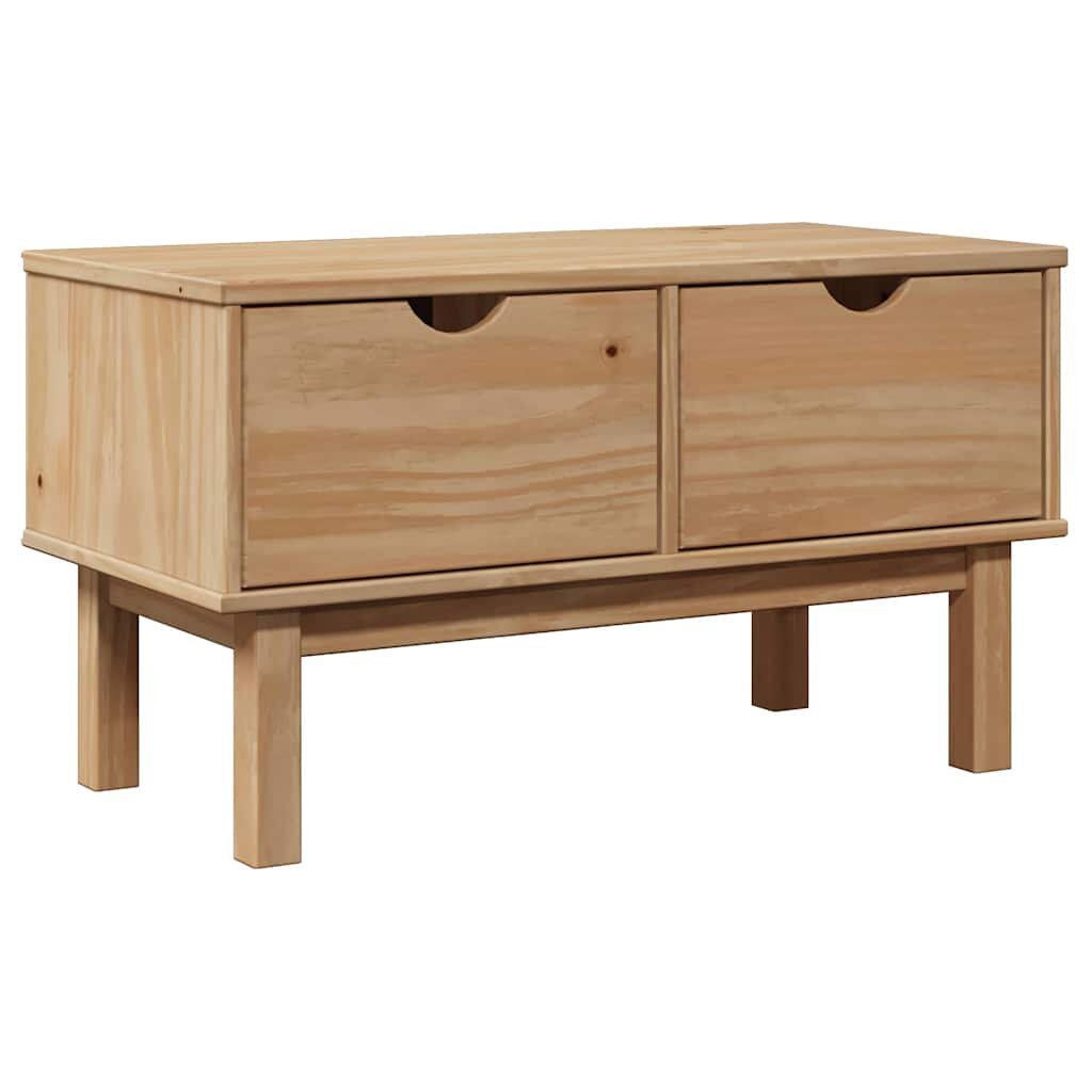 vidaXL Lavica do predsiene OTTA 80x40x45 cm borovicový masív