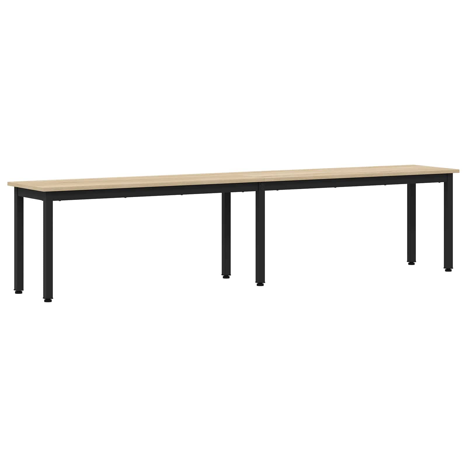 vidaXL lavička Dub sonoma 200 x 35 x 45 cm Kompozitné drevo