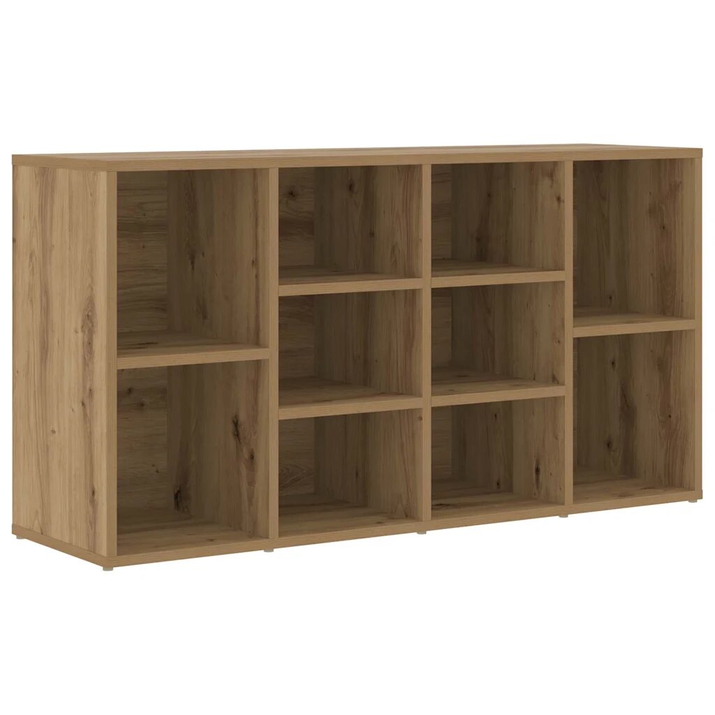 vidaXL Lavička na topánky 103 x 30 x 545 cm Kompozitné drevo