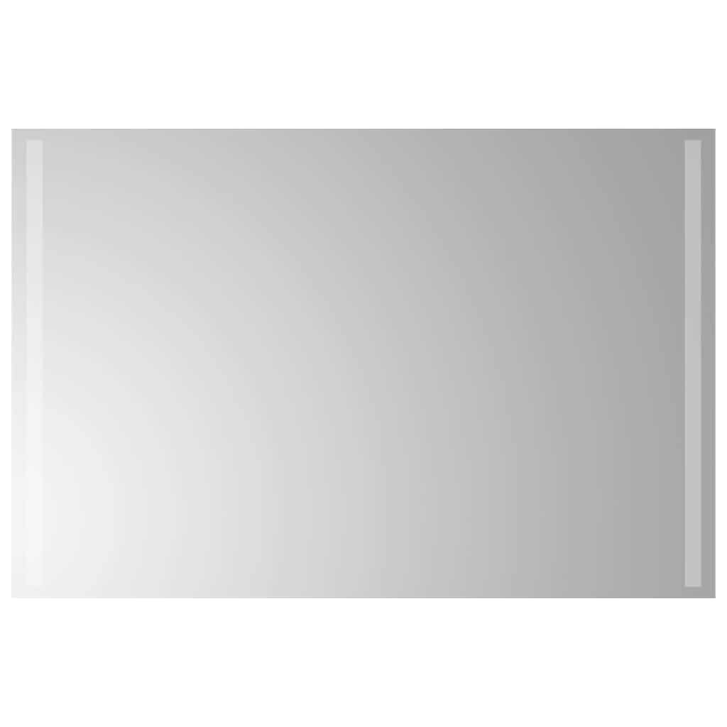 vidaXL LED kúpeľňové zrkadlo 90x60 cm
