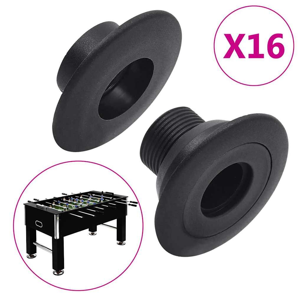 vidaXL Ložiská na stolný futbal na 159/16 mm tyč 16 ks