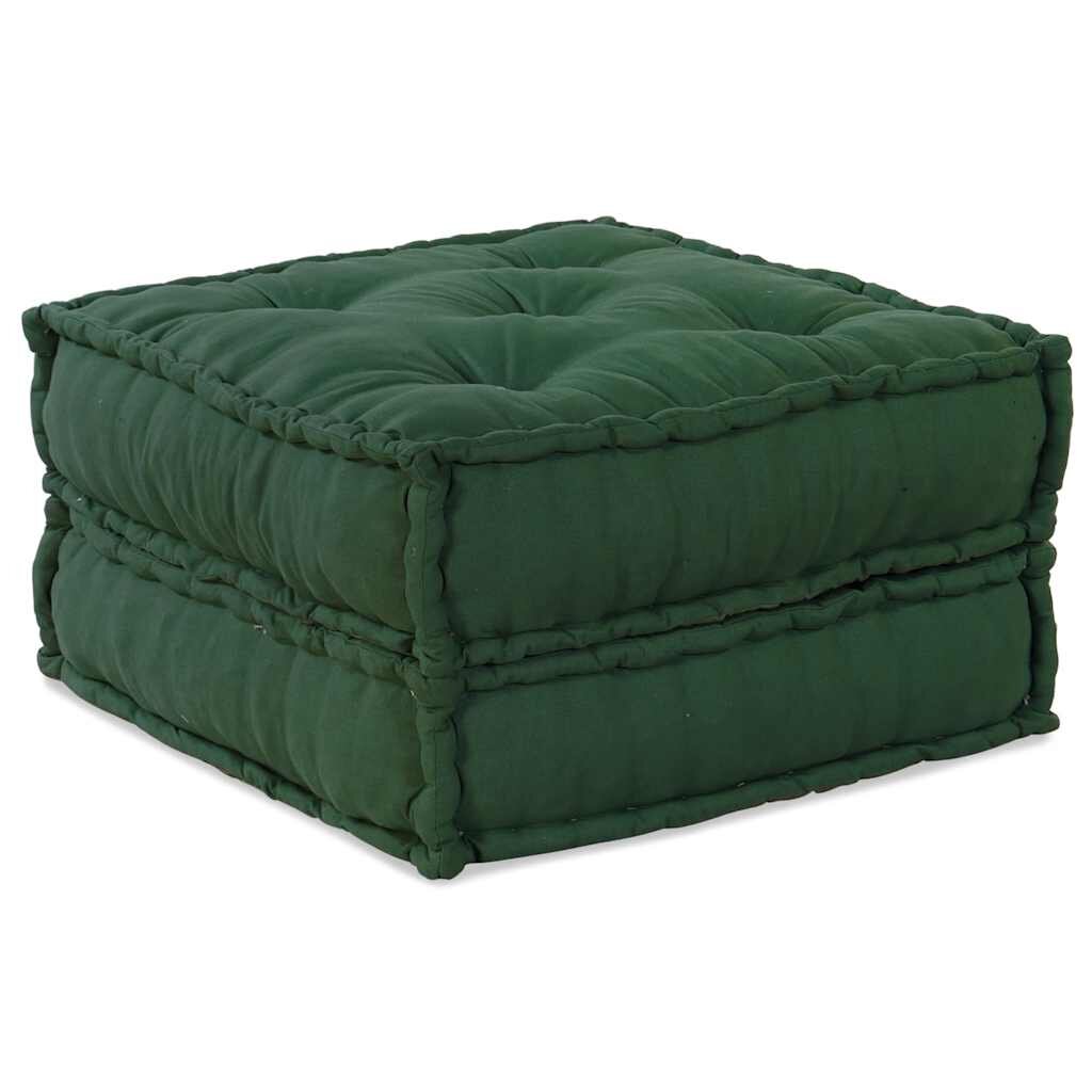 vidaXL Modulárna pohovka zelená 70x70x36 látka