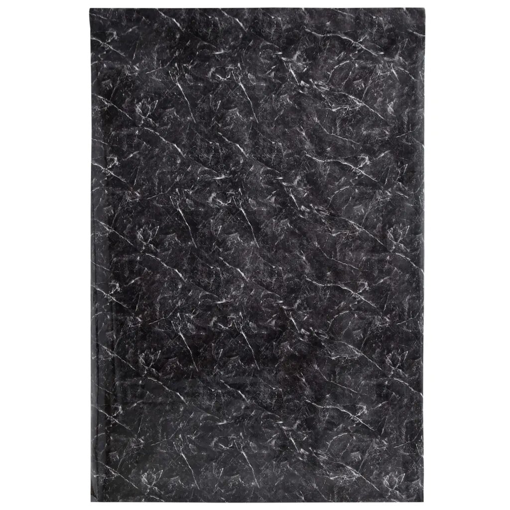 vidaXL Nálepky na nábytok samolepiace matné čierne 90x500 cm PVC