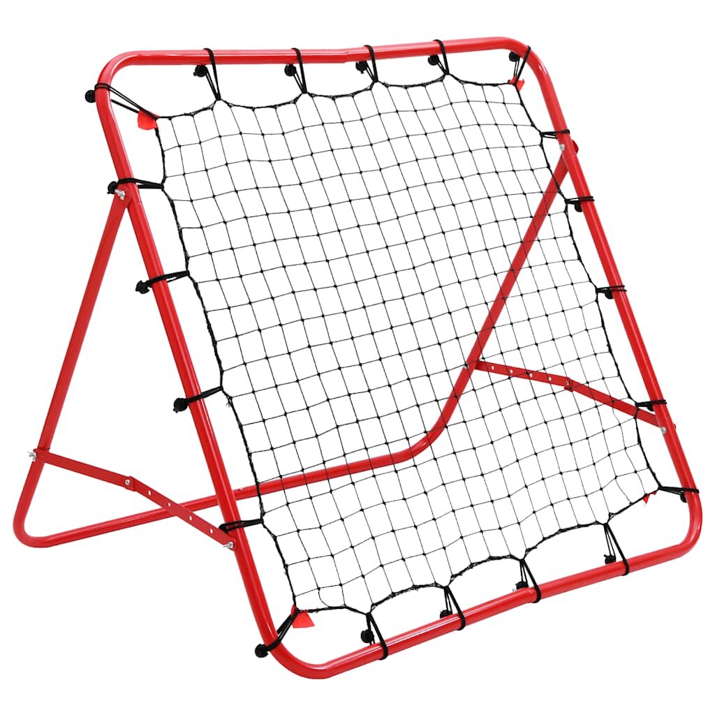 vidaXL Nastaviteľná futbalová odrazová sieť 100x100 cm