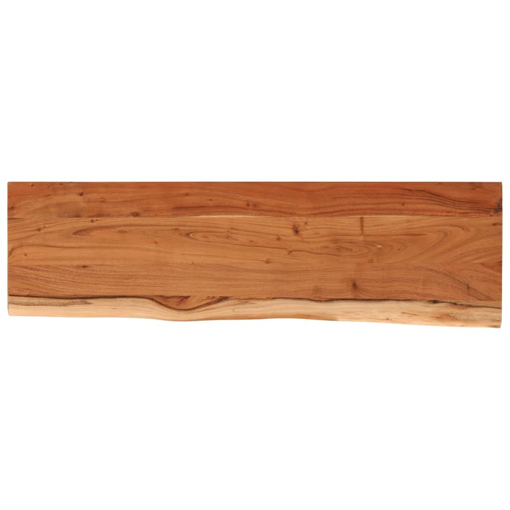 vidaXL Nástenná polica 90x30x38 cm obdĺžnik masívna akácia živá hrana