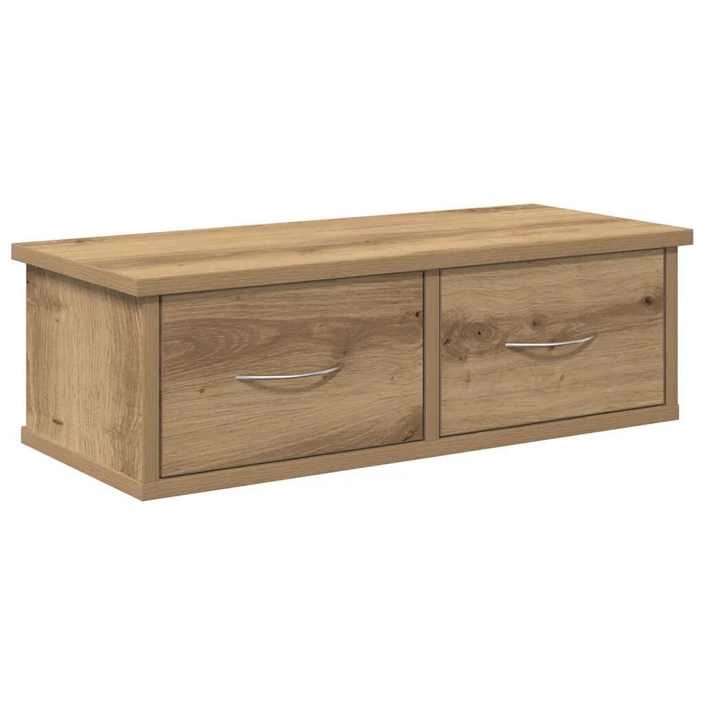 vidaXL nástenná skriňa Artisan Dub 60x26x185 cm Konštrukčné drevo