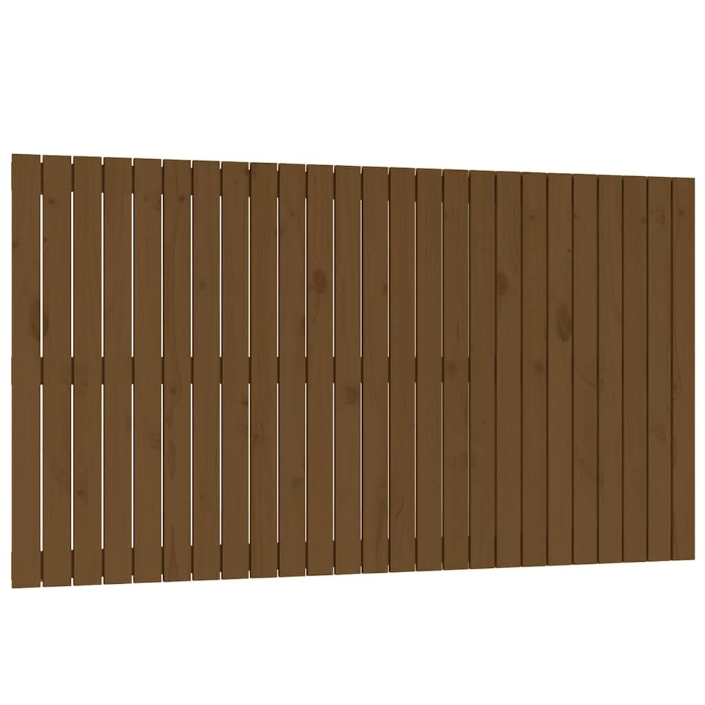 vidaXL Nástenné čelo postele medovohnedé 1595x3x90cm masívna borovica