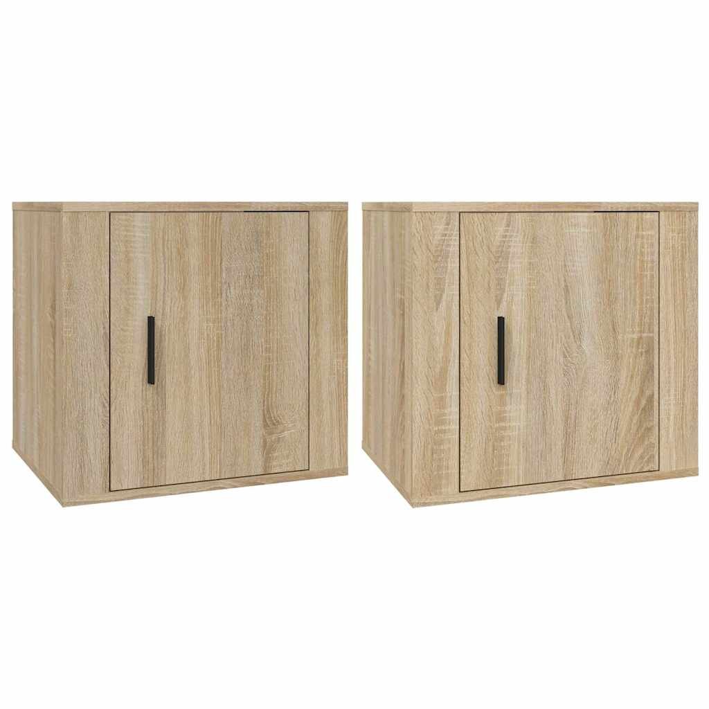 vidaXL Nočné stolíky 2 ks dub sonoma 50x39x47 cm