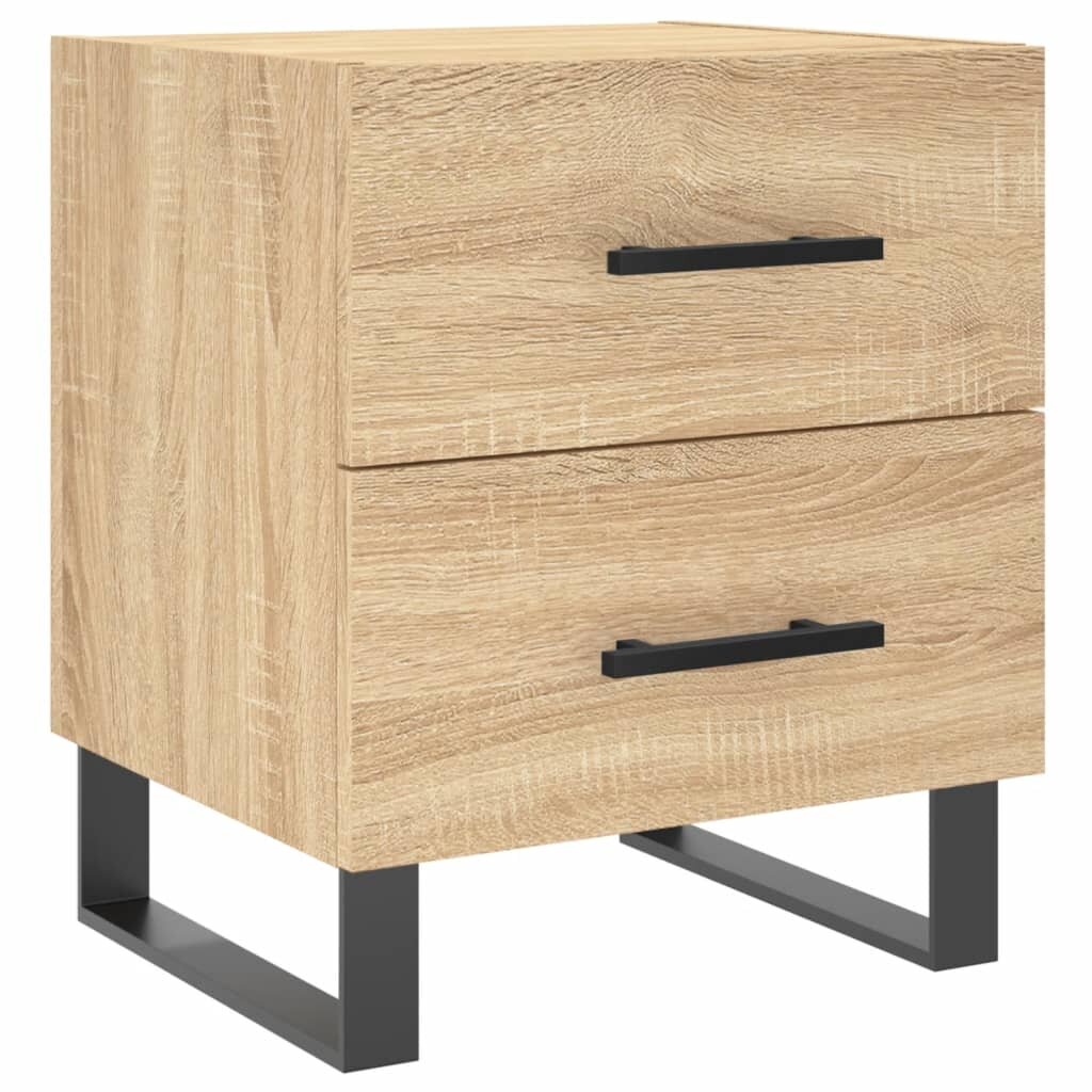 vidaXL Nočný stolík dub sonoma 40x35x475 cm kompozitné drevo