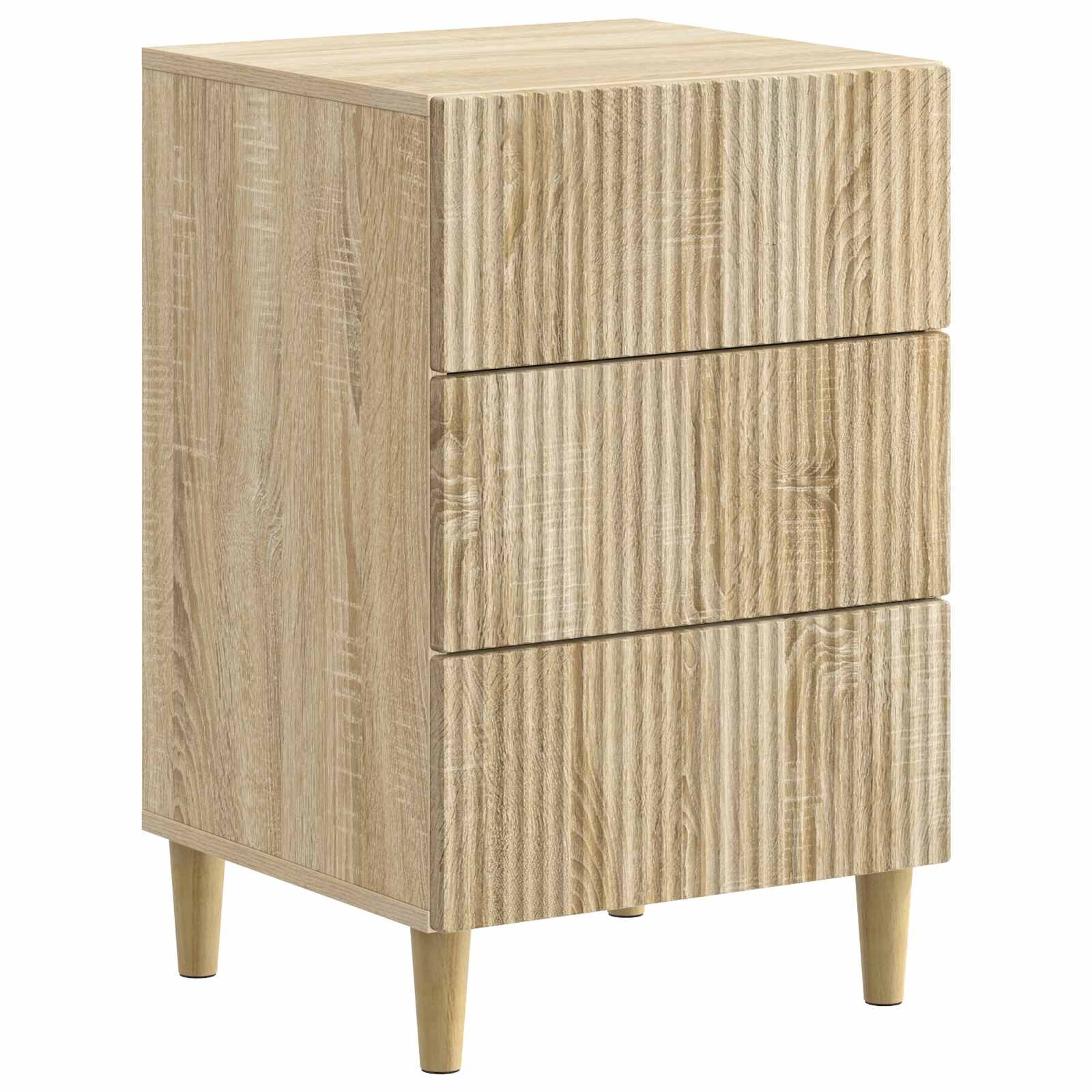 vidaXL Nočný stolík Dub sonoma 43 x 41 x 665 cm Kompozitné drevo