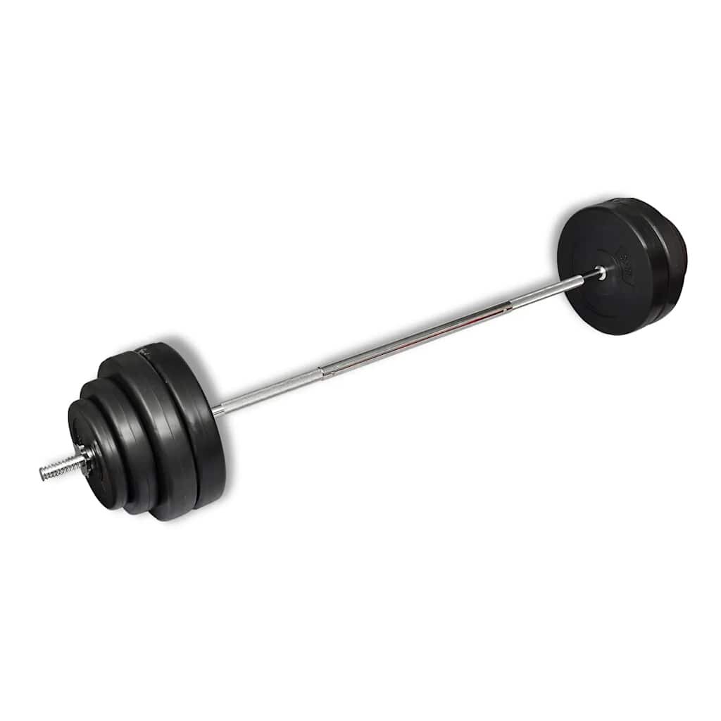 vidaXL Obojručná činka so závažiami 60 kg