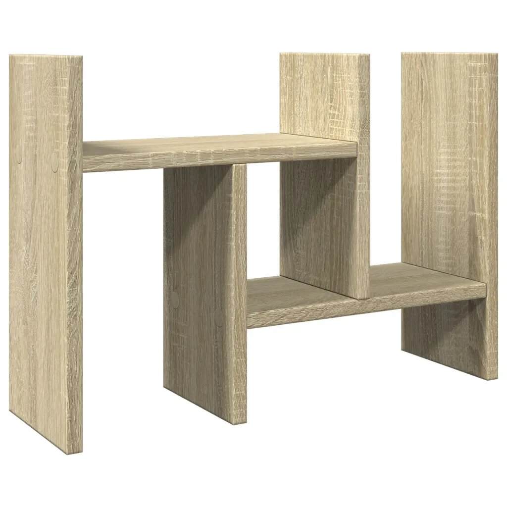 vidaXL Organizér na stôl dub sonoma 345x155x355cm kompozitné drevo