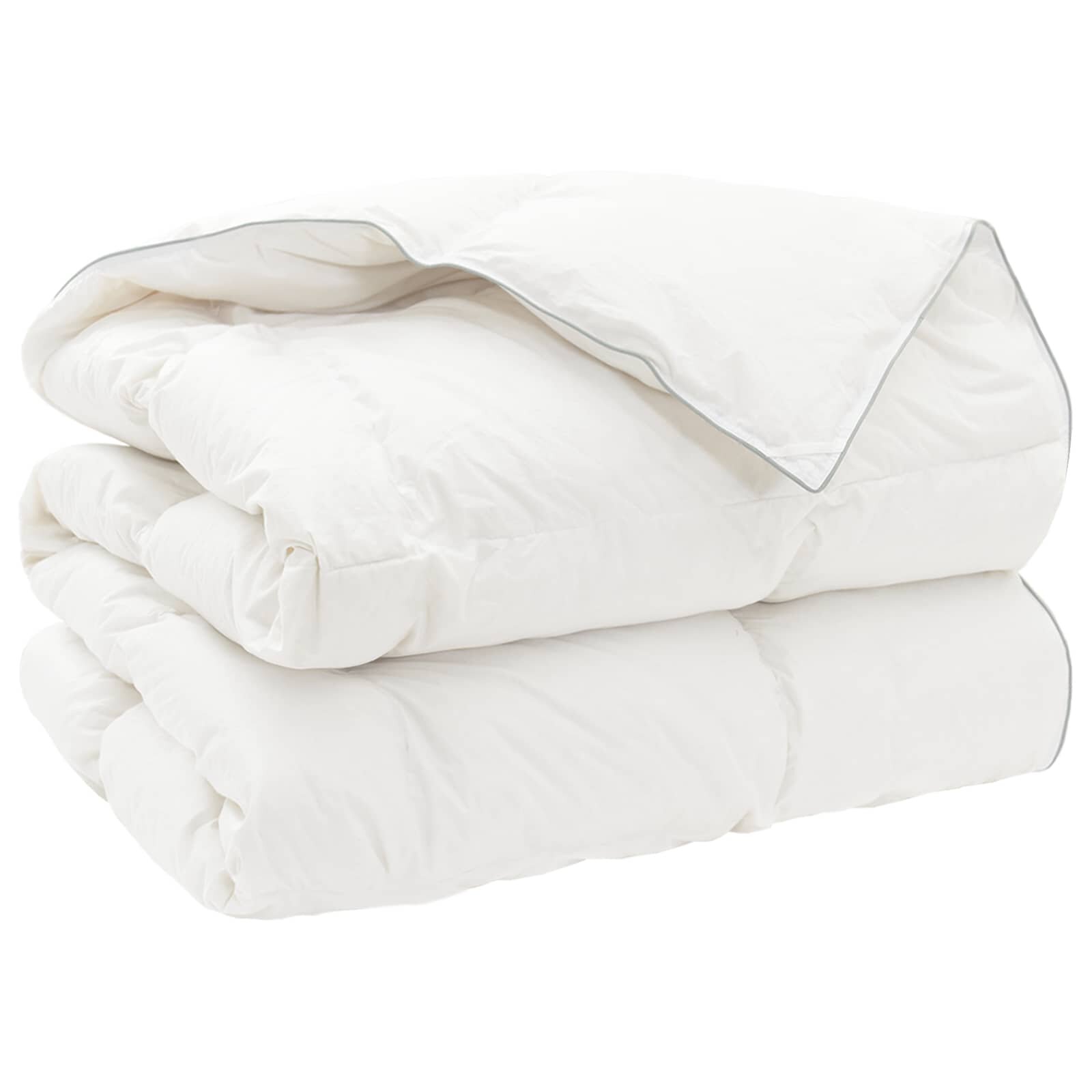 vidaXL Paplón FULDA 200 x 200 cm Zima 300 GSM 90% husacie páperie