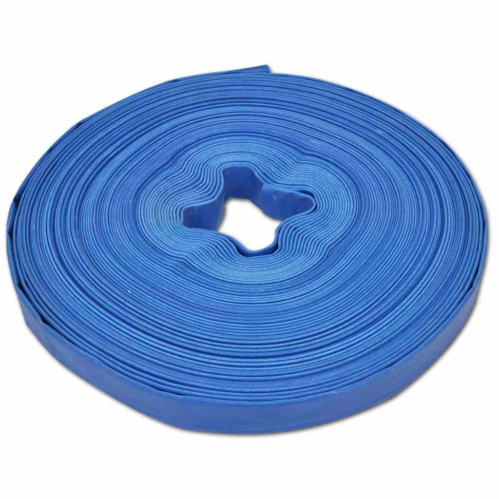 vidaXL Plochá hadica 100 m 1" PVC