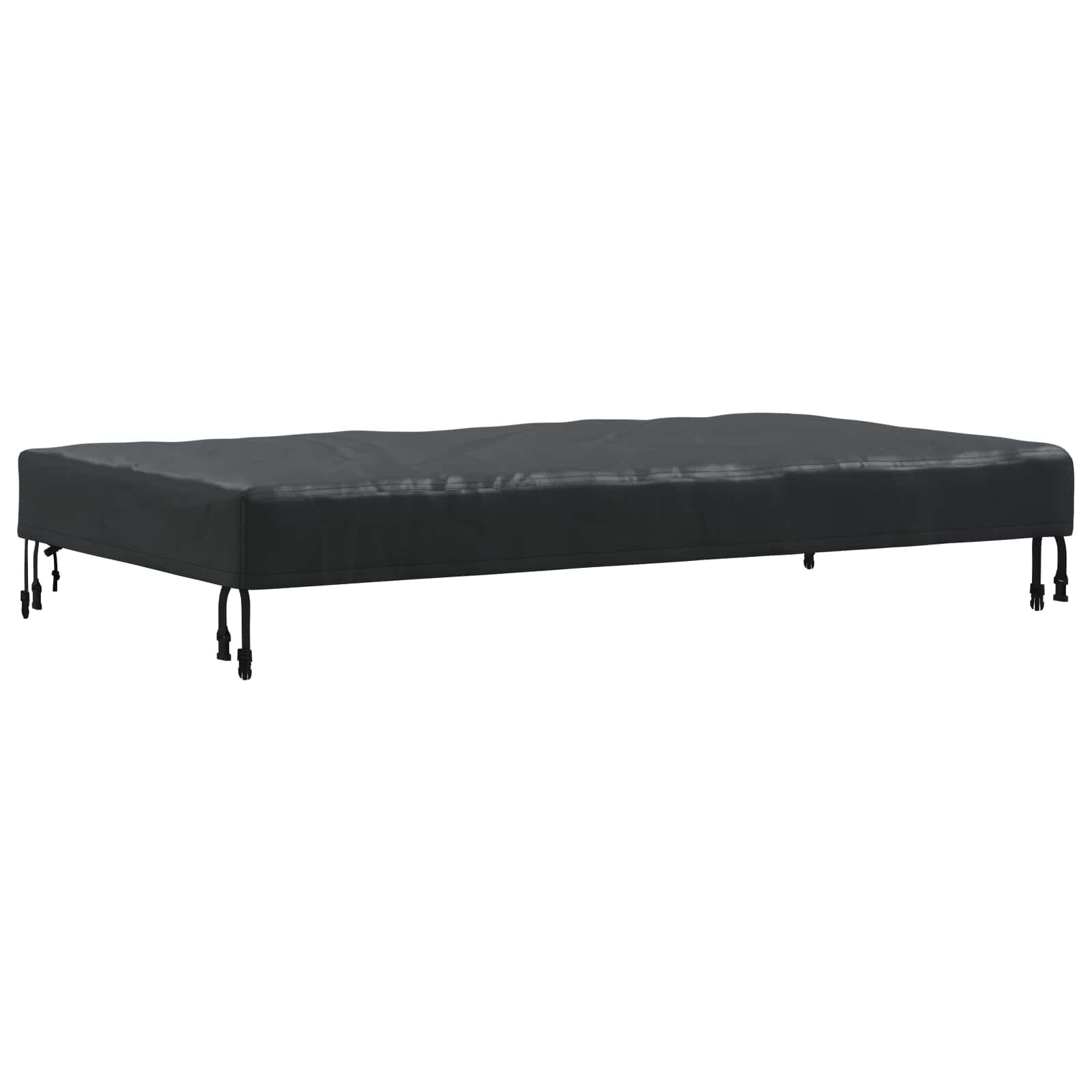 vidaXL Pochranný obal na stôl 152 x 92 x 15 cm látka Obdĺžnikový