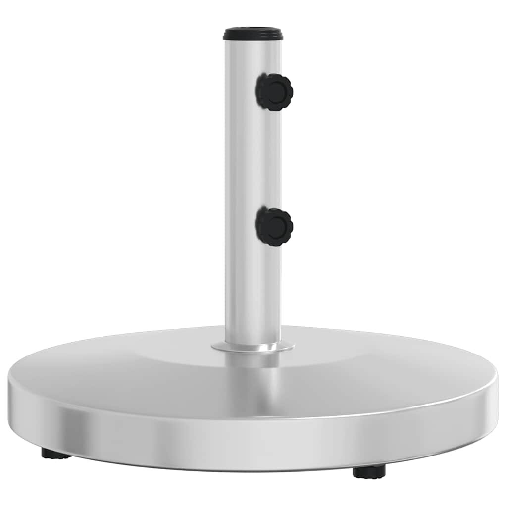 vidaXL Podstavec pod slnečník pre Ø32/38/48 mm tyče 25 kg kruh