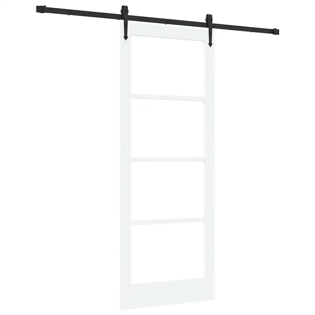 vidaXL Posuvné dvere ORKDAL 83 x 211 cm Biela