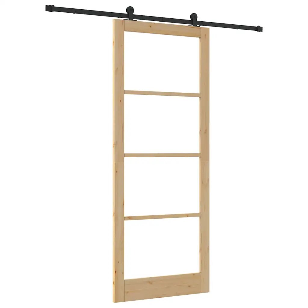 vidaXL Posuvné dvere ORKDAL Prírodná 93 x 232 cm