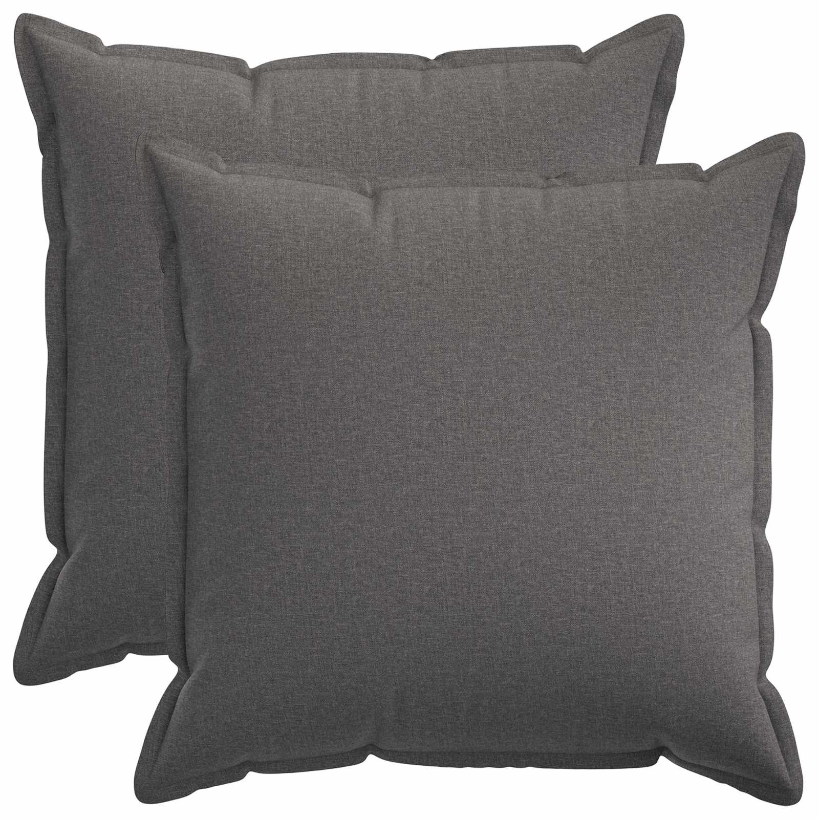 vidaXL Poťah na podložku 2 pcs HOUTEN Svetlosivá 55 x 55 cm