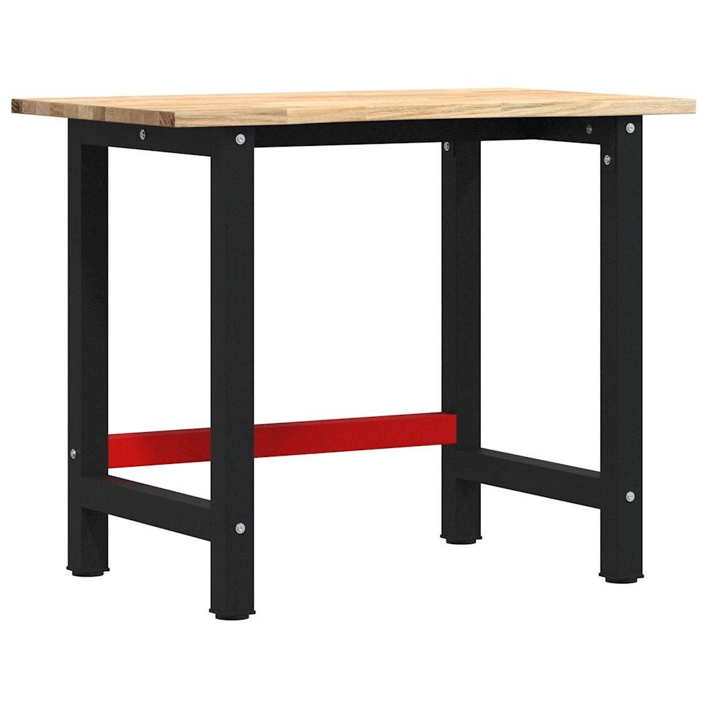 vidaXL Pracovný stôl 100x60x815 cm masívne drevo dub