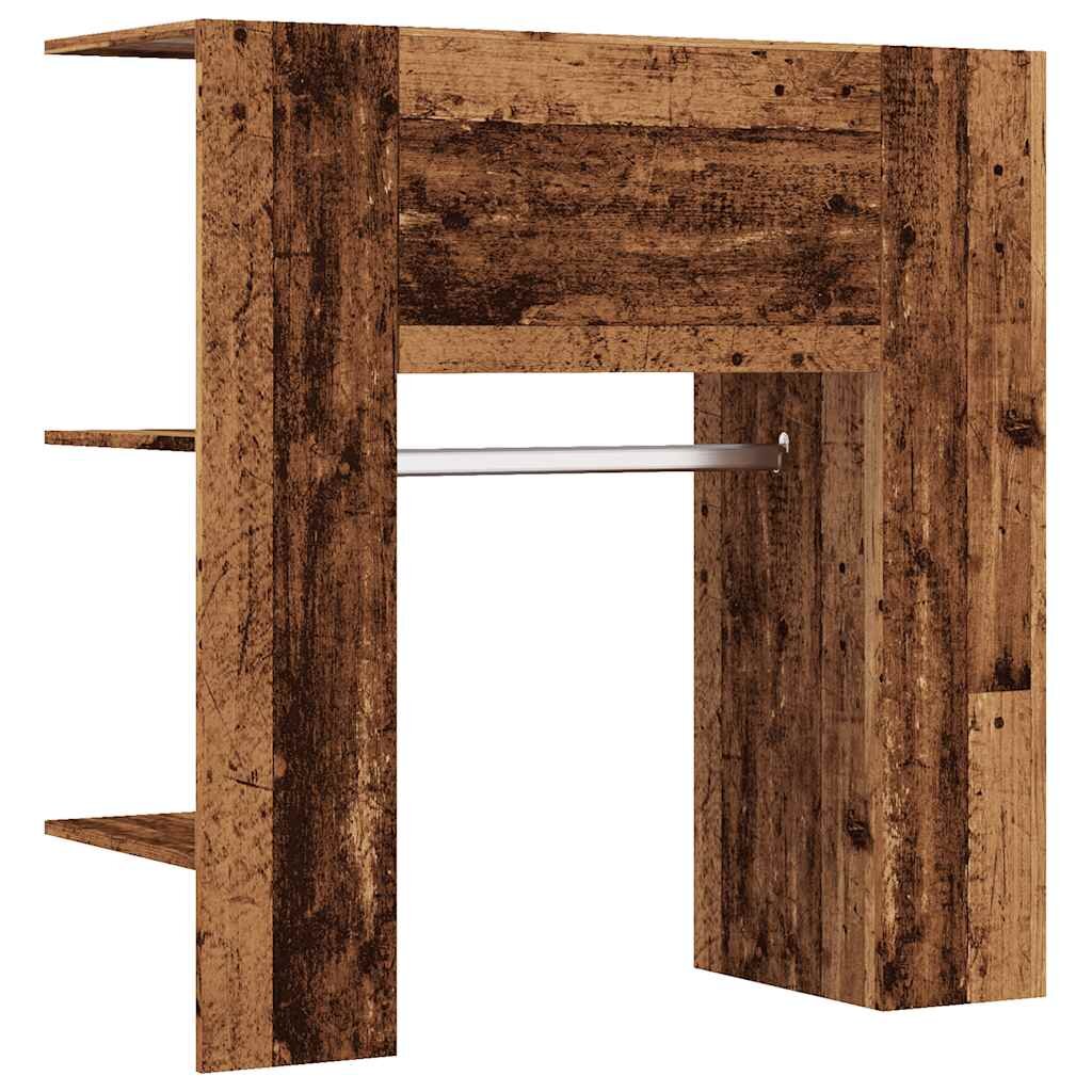 vidaXL Predsieň Old Wood 975x37x99 cm Engineered Wood