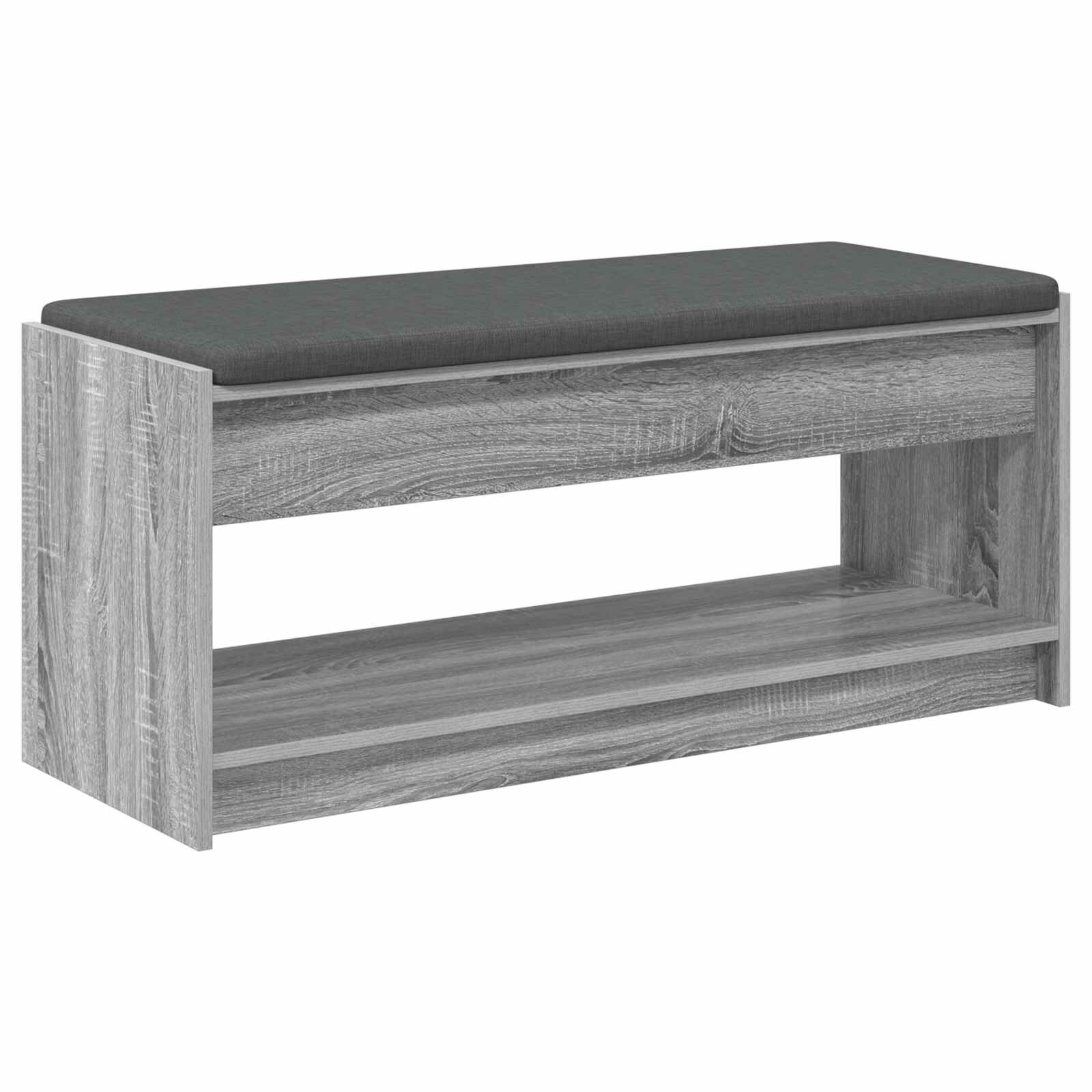 vidaXL Predsieňová lavica Sivá Sonoma 103 x 38 x 45 cm