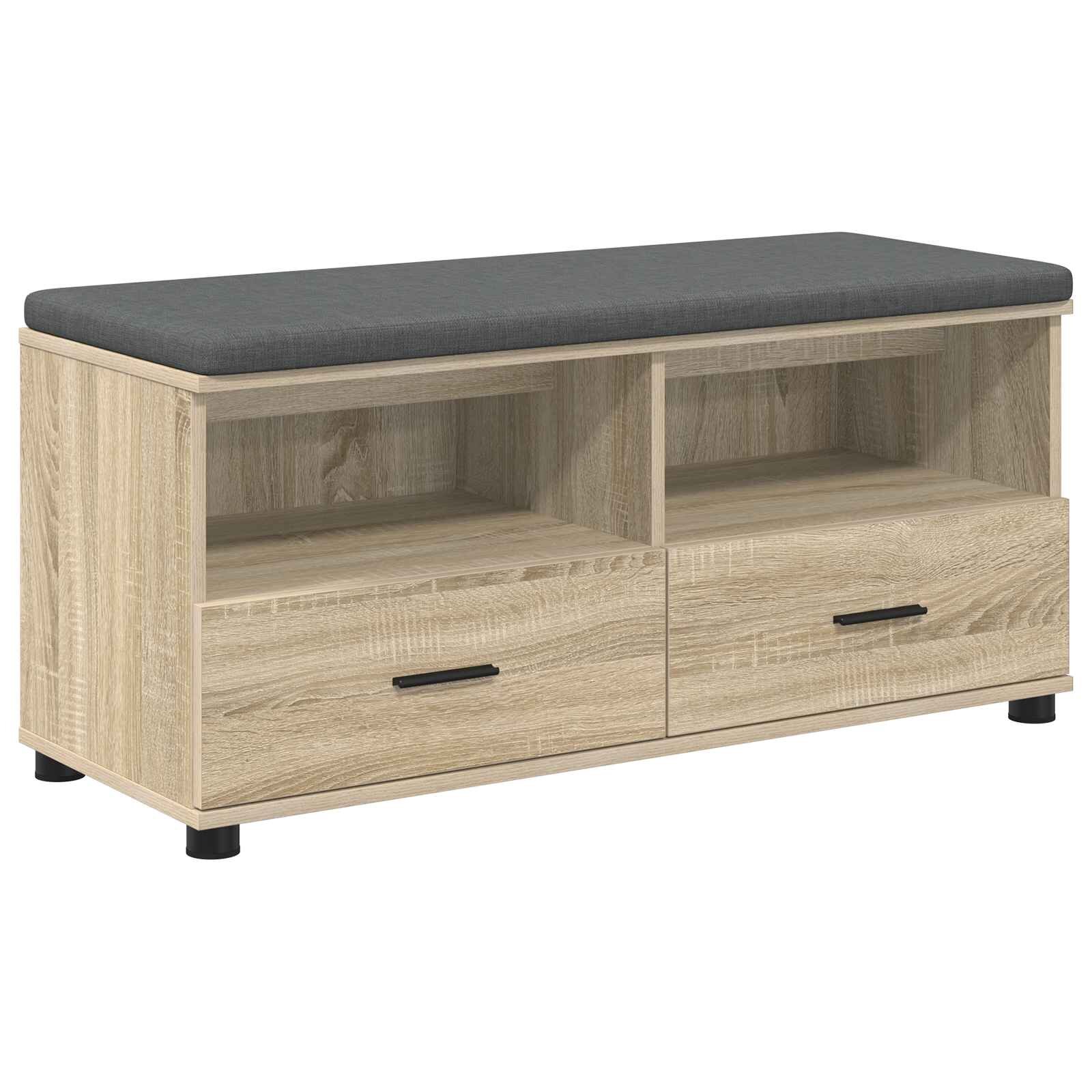 vidaXL Predsieňová lavica Sonoma dub 100 x 38 x 46 cm