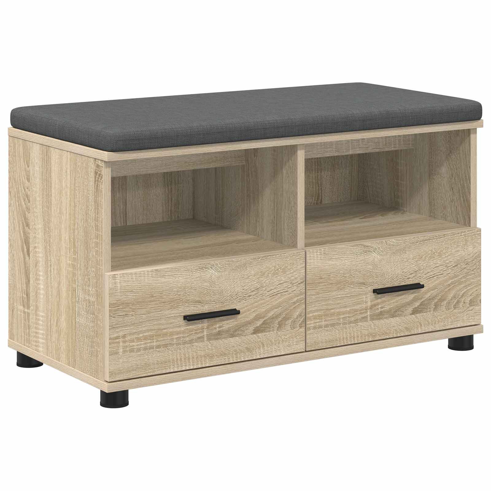 vidaXL Predsieňová lavica Sonoma dub 80 x 38 x 46 cm