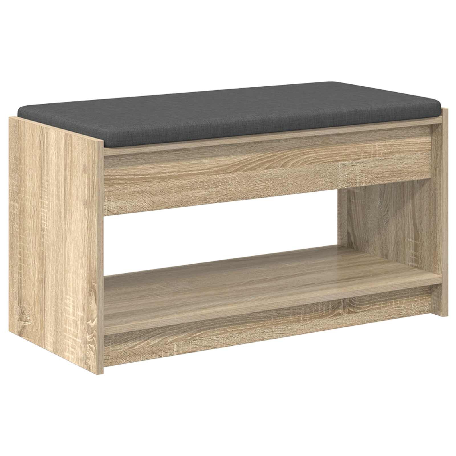 vidaXL Predsieňová lavica Sonoma dub 83 x 38 x 45 cm