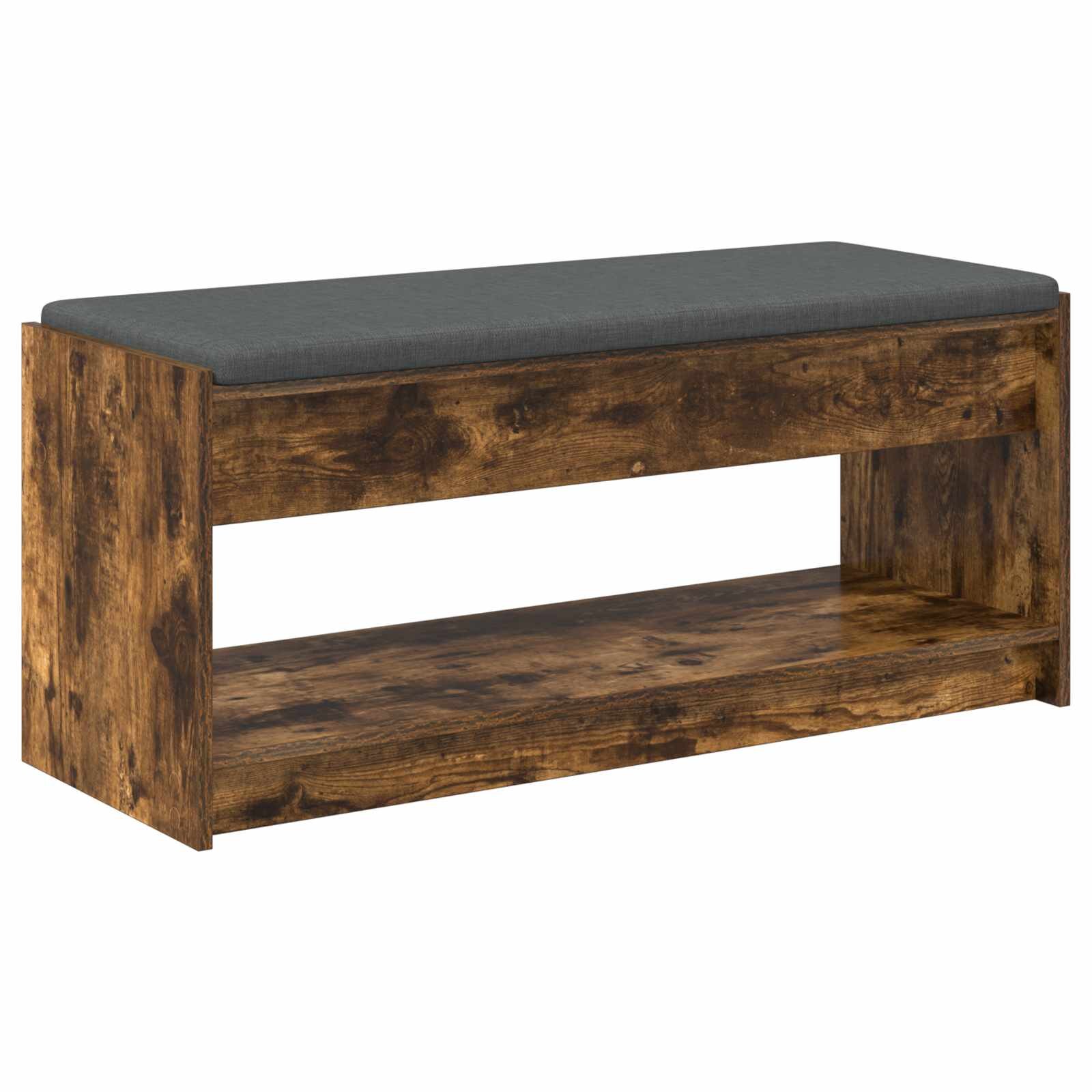 vidaXL Predsieňová lavica Údený Dub 103 x 38 x 45 cm