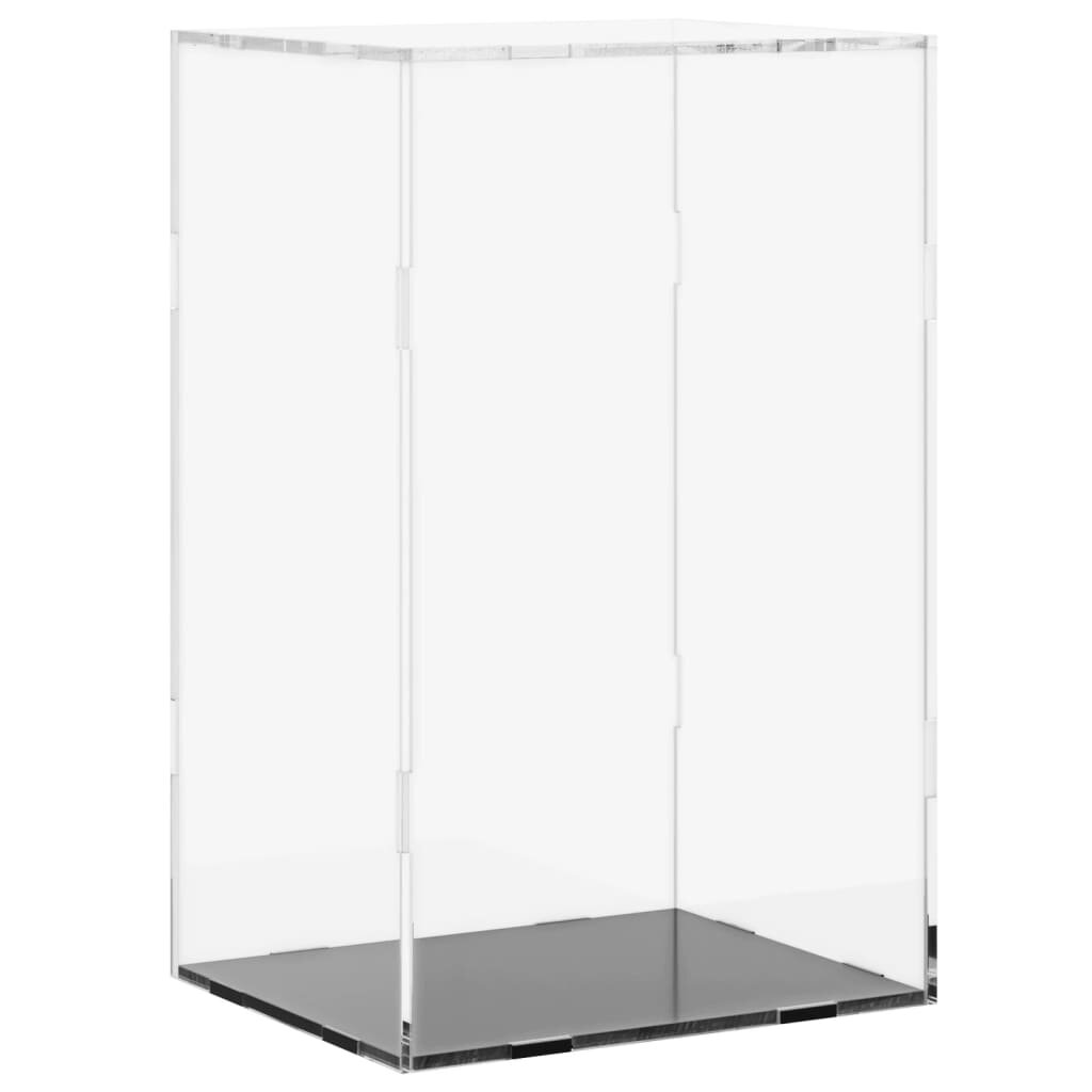 vidaXL Priehľadná reklamná krabica 22x18x35 cm akrylová