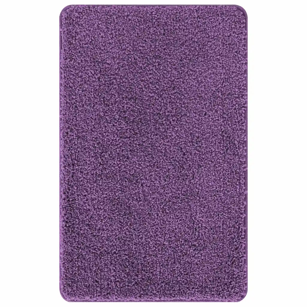 vidaXL Protišmyková kúpeľňová podložka Fialová 50 x 80 cm PP